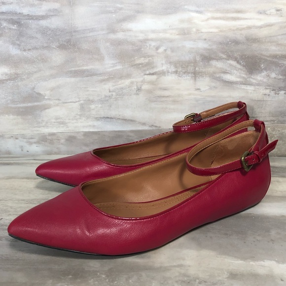 Brooks Brothers Shoes - Brooks Brothers Pink Leather Flats